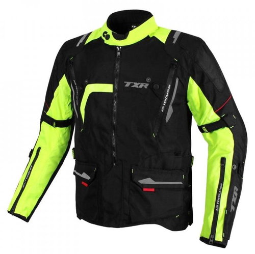 TXR Enduro black/fluo yellow, size 2.5 mm. L - Motorcycle Jacket - Main image