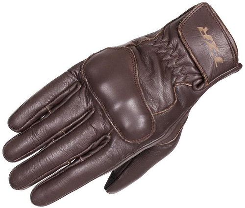 TXR Scrambler dark brown sized. S - Motorcycle Gloves - Main image