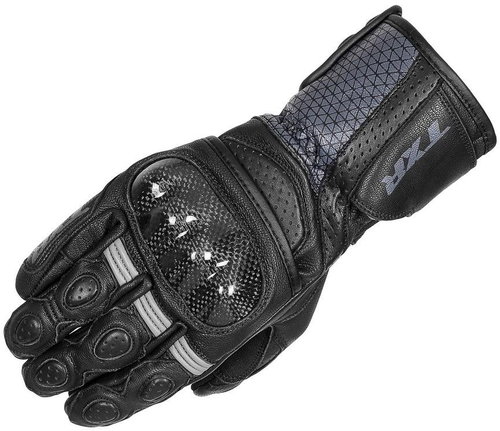 TXR Spartan black/gray sizing. S - Motorcycle Gloves - Main image