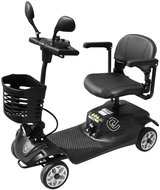 RACCEWAY SOLID, black - Electric Scooter