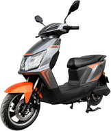RACCEWAY RC45, grey-orange - Electric Moped