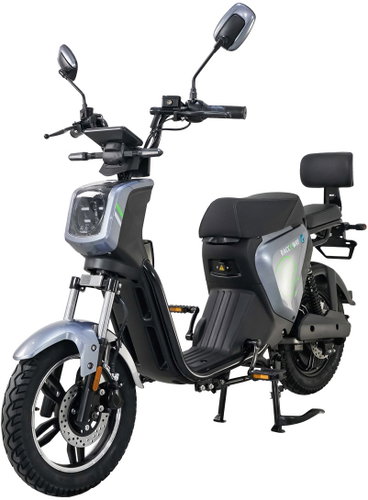 RACCEWAY Pařez 25, no licence required, grey - Electric Moped - Main image