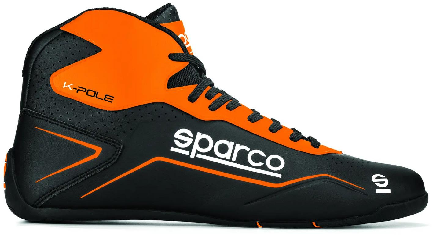 Sparco K-Pole fekete és narancssárga, 38-as méret