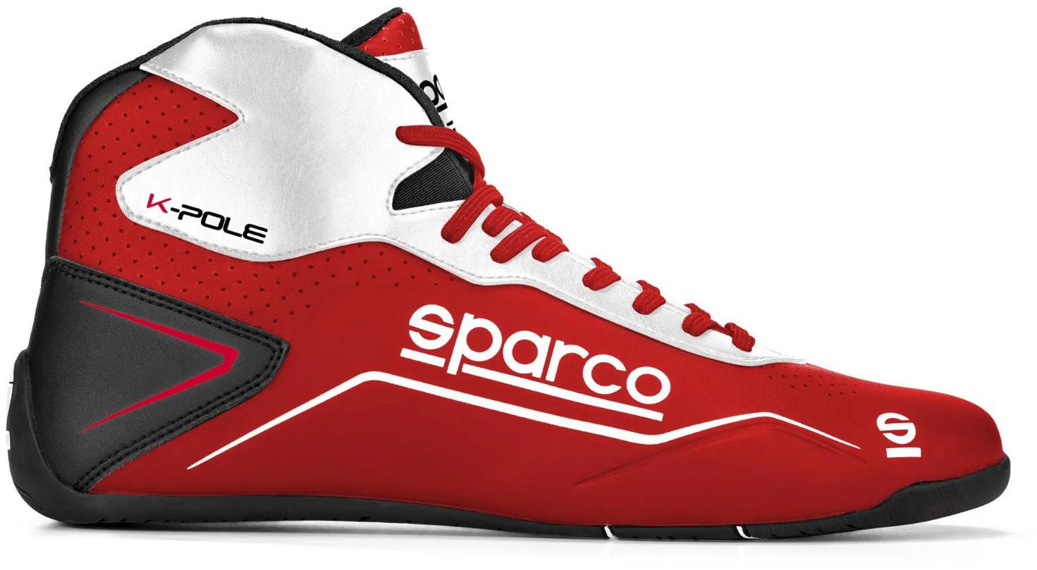 Sparco K-Pole piros-fehér, 38-as méret