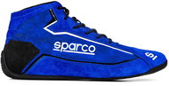 Sparco Závodní semišové boty Slalom+, homologace FIA, barva modrá, velikost 48 - Racing Boots