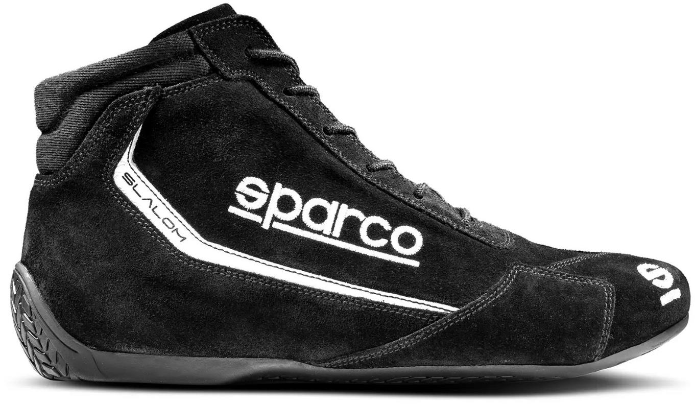 Sparco Slalom versenycipő FIA homologizációval, fekete, 40-es méret