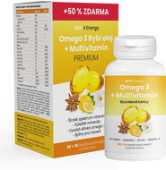 MOVit Omega 3 Fish Oil + Multivitamin Premium 60+30 Capsules - Omega 3