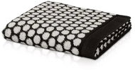 Möve GRAPHIC PUNKTE osuška s lemem 80x150 cm ivory/black - Bath Towel