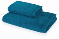 Möve SUPERWUSCHEL velká osuška 100x160 cm modrá laguna - Bath Towel