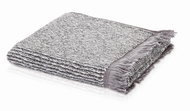 Möve Osuška s třásněmi CHARCOAL 80 x 150 cm, šedá + - Bath Towel