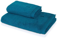 Möve SUPERWUSCHEL saunová osuška 80x200 cm modrá laguna - Bath Towel