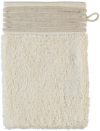 Möve WELLNESS washcloth with chenille 15x20 cm natural - Washcloth