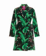 Möve Women's dressing gown from the STEFFEN SCHRAUT collection, side tie, length 95 cm, size 38 - Bathrobe