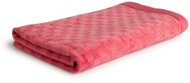 MÖVE Osuška Monochrome Check 67 × 140 cm, coral - Bath Towel