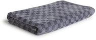 MÖVE Osuška Monochrome Check 67 × 140 cm, stone - Bath Towel
