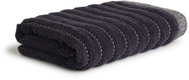 MÖVE Osuška New Heritage Waves and Stitches 67 × 140 cm, dark grey - Bath Towel