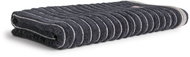 MÖVE Saunová osuška Wellness Wave 80 × 200 cm, dark grey - Bath Towel