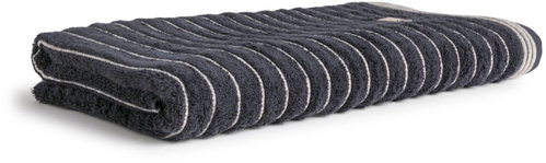 MÖVE Saunová osuška Wellness Wave 80 × 200 cm, dark grey - Bath Towel - Main image