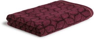 MÖVE Osuška Soft Glam Art Deco 80 × 150 cm, burgundy - Bath Towel