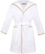 MÖVE Baby Župan s kapucí bílý, vel. 116 - Župan