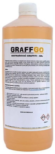 Odstraňovač graffiti Gel - GraffGo Objem: 1 l - Cleaner - Main image