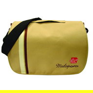 Brašna na notebook MALOPERRO Riding Sound System hnědo-černá - -