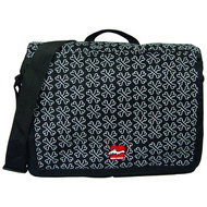 Brašna na notebook MALOPERRO Pulpo černo-bílá - -