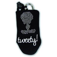 TWEETY Calzino Diamanti - pouzdro pro mobilní telefon, černé (black) - -