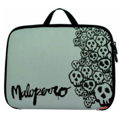 MALOPERRO Bubble - 12", šedo-černá - Laptop Case - Main image