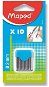 Maped Replacement Inks 2mm - Pack of 10 - Graphite pencil refill