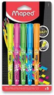 Maped Fluo Peps Pen - Set of 5 Colours - Highlighter