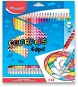 Maped Color´Peps Oops Wood-free with Rubber, 24 Colours - Coloured Pencils