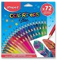 Maped Color' Peps Triangular, 72 Colours - Coloured Pencils
