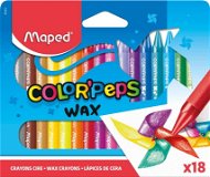 Maped Wax - Wachsmalkreiden - 18 Farben - Wachsstifte