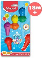 Maped Baby Crayons 6 farieb - Voskovky