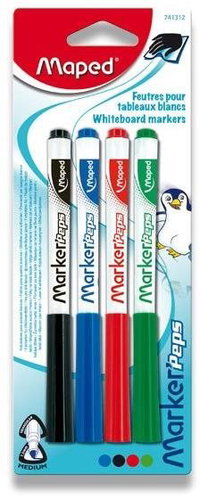 Maped Marker´Peps 1,5mm, 4 colours - Markers - Main image