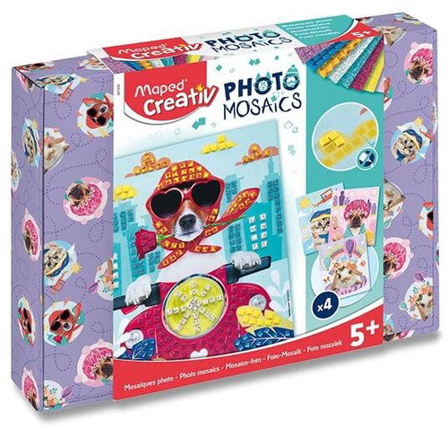 MAPED Photo Mosaics - Cute Animals kreativní sada - Toy Jigsaw Puzzle - Main image