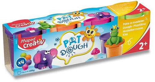 MAPED Creativ modelling compound, 4 complementary colours - Modelling Clay - Main image