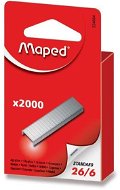 Staples MAPED 26/6 - pack of 2000 pcs - Spony do sešívačky