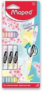 MAPED Fluo Peps Duo Pastel, 3 Farben - Textmarker