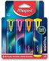 MAPED Fluo Peps Nightfall Teens, 4 colours - Highlighter