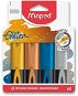 MAPED Fluo Peps Glitter Metal, 4 colours - Highlighter