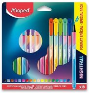 MAPED Color'Peps Nightfall Teens - 18 Farben - Filzstifte