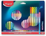 MAPED Color'Peps Nightfall Teens - 24 Farben - Filzstifte