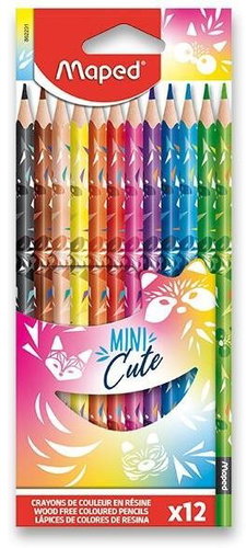 MAPED Mini Cute, 12 barev - Coloured Pencils - Main image