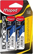 MAPED for micropencil HB 0,5 mm in box - 2x12 inks in pack - Graphite pencil refill
