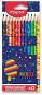 MAPED Pixel Party, trojhranné, 12 barev - Pastelky