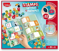 MAPED Alphabet & Animals Stamps - Razítka pro děti