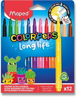 MAPED Long Life 2.0, 12 colours - Felt Tip Pens