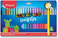 MAPED Long Life 2.0, 24 colours - Felt Tip Pens